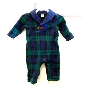 Janie and Jack Cowl-Neck Holiday Bodysuit